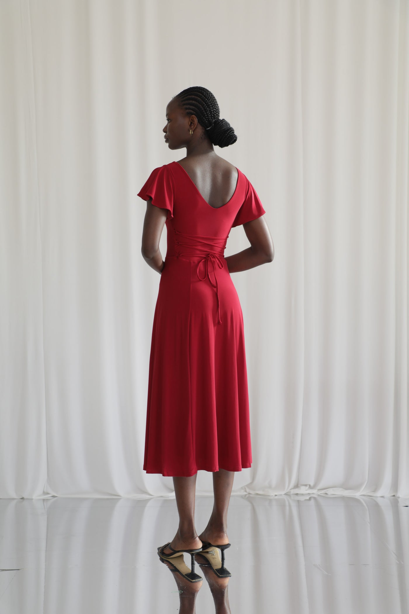 Ava Reversible Midi Dress