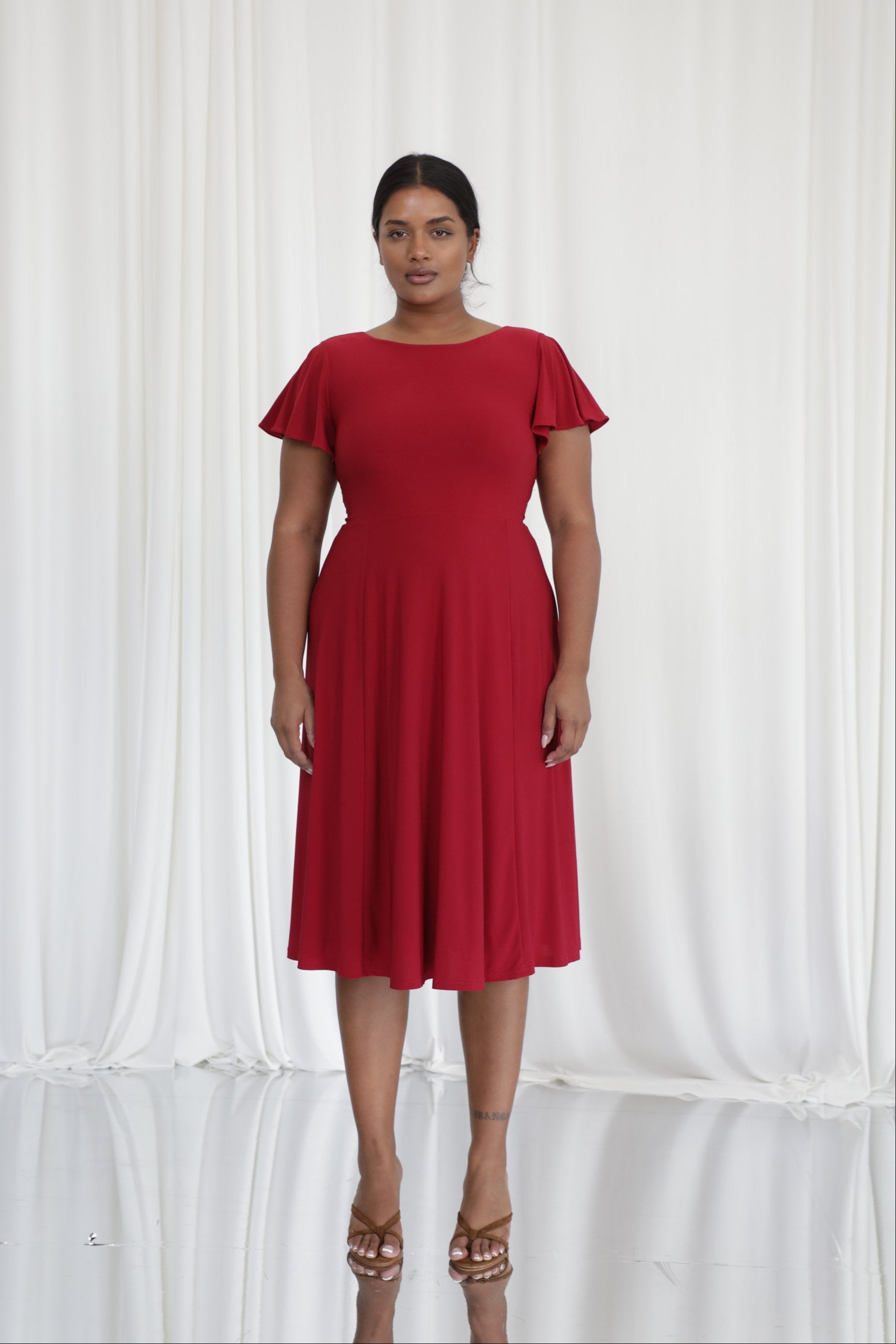 Ava Reversible Midi Dress