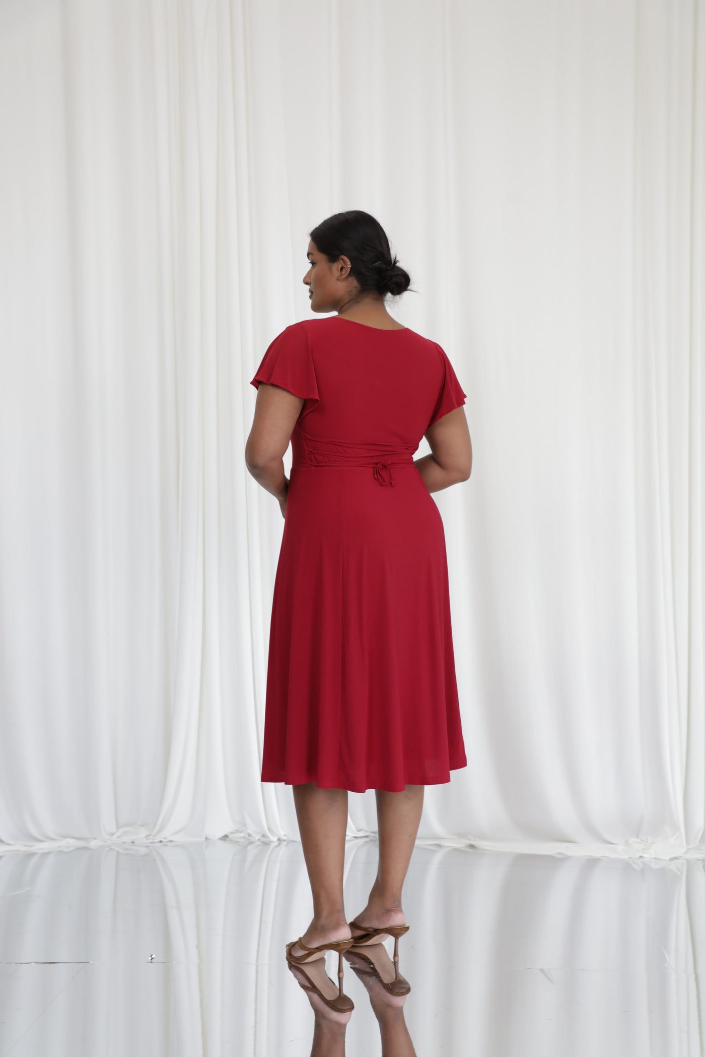 Ava Reversible Midi Dress