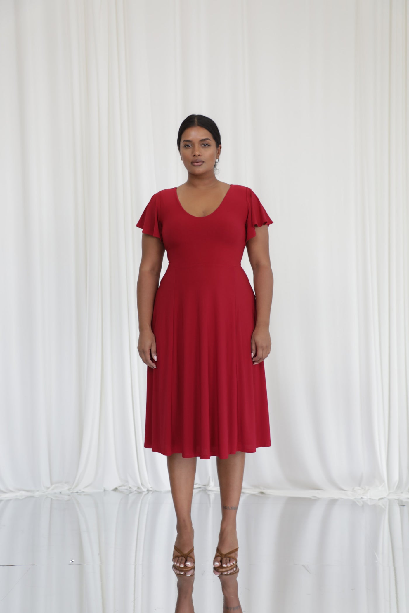 Ava Reversible Midi Dress