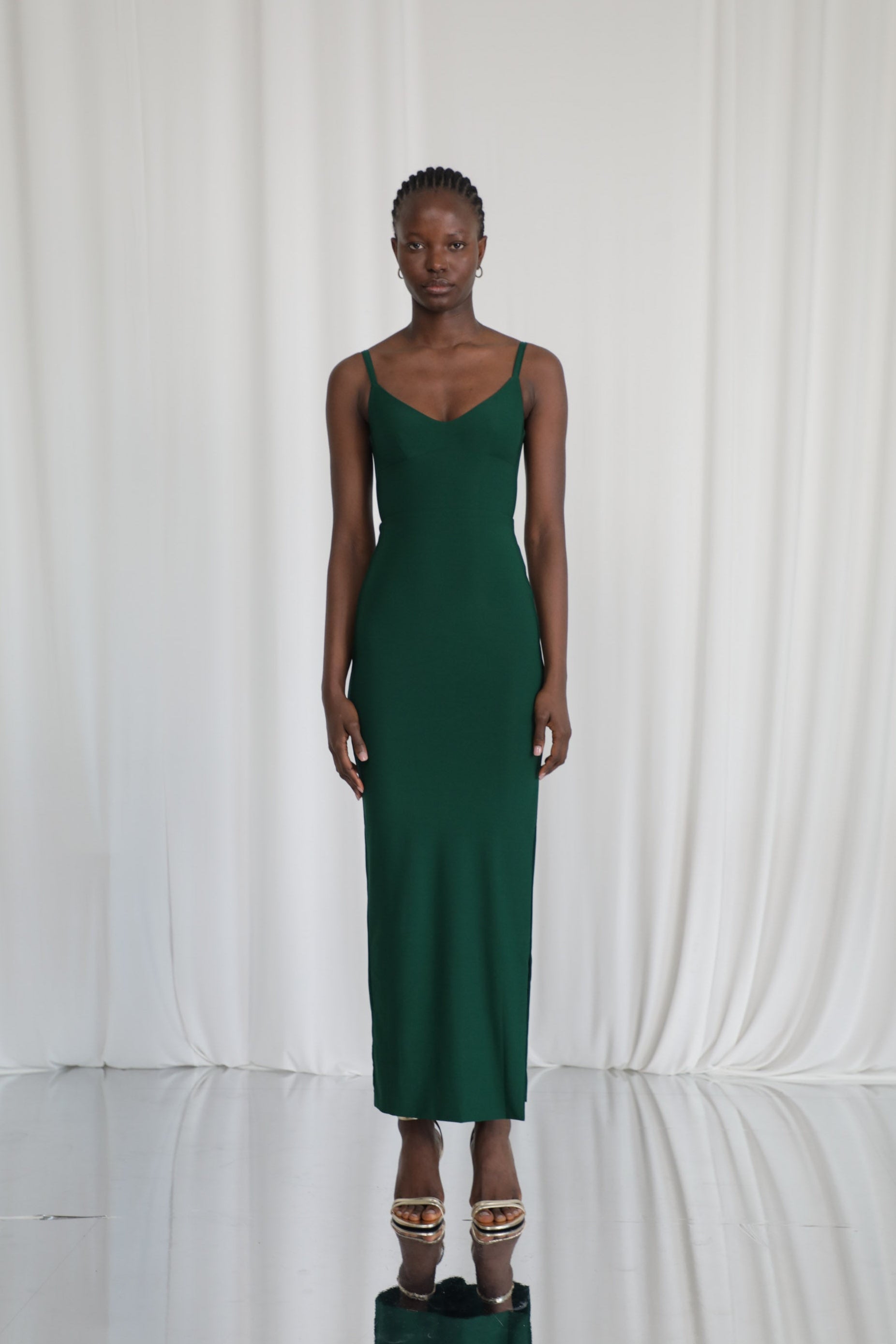 elva maxi dress Elva Velvet Dress