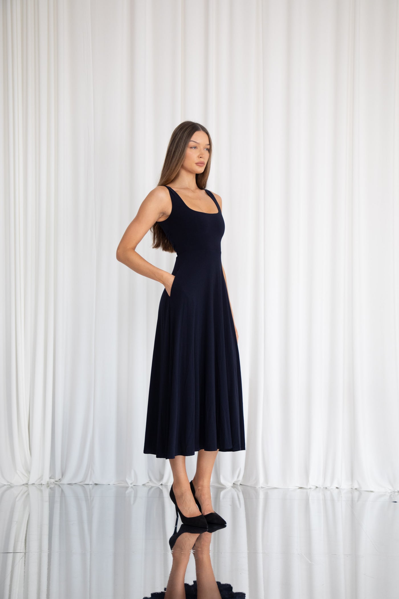 Juni Reversible Maxi Dress