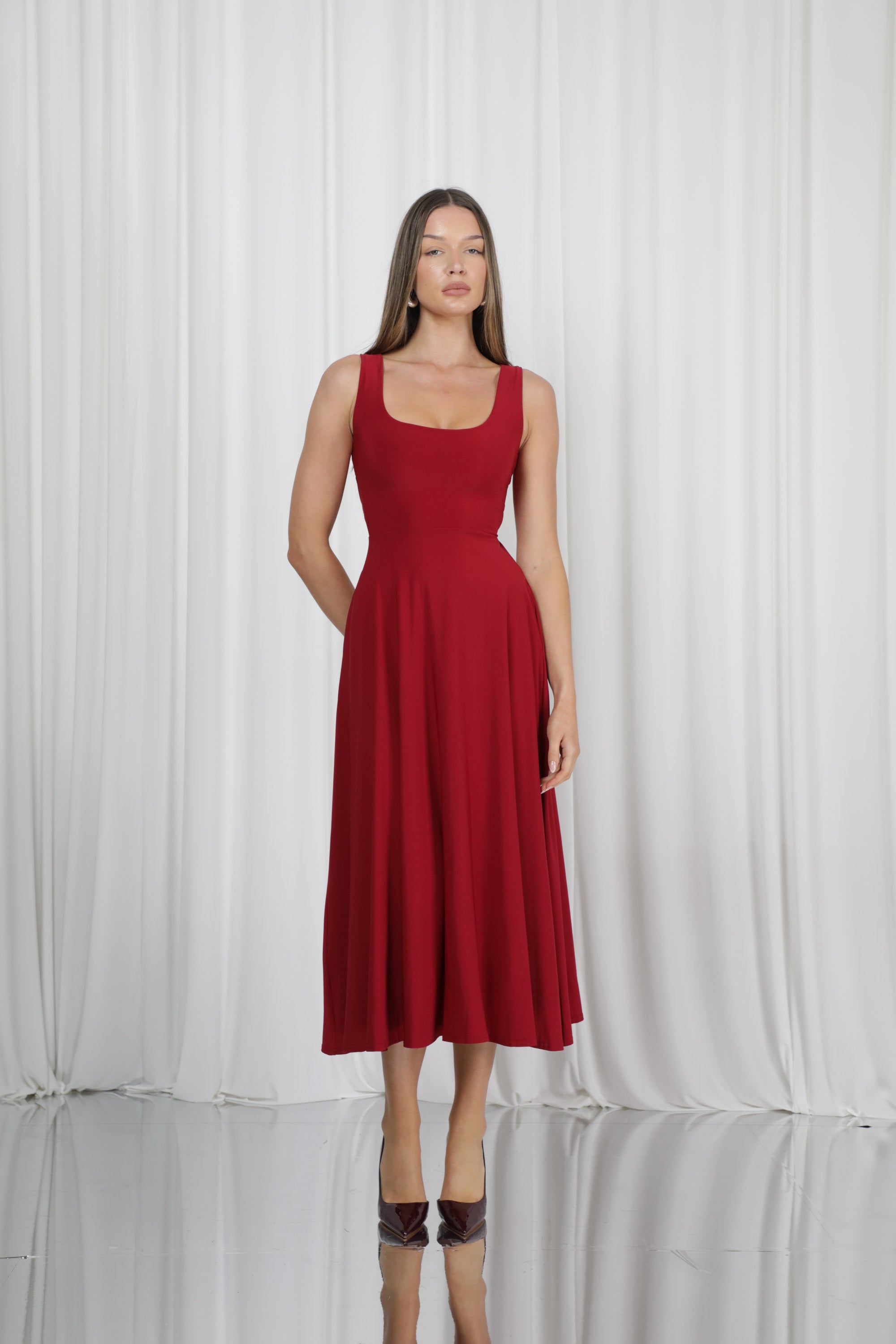 Juni Reversible Maxi Dress