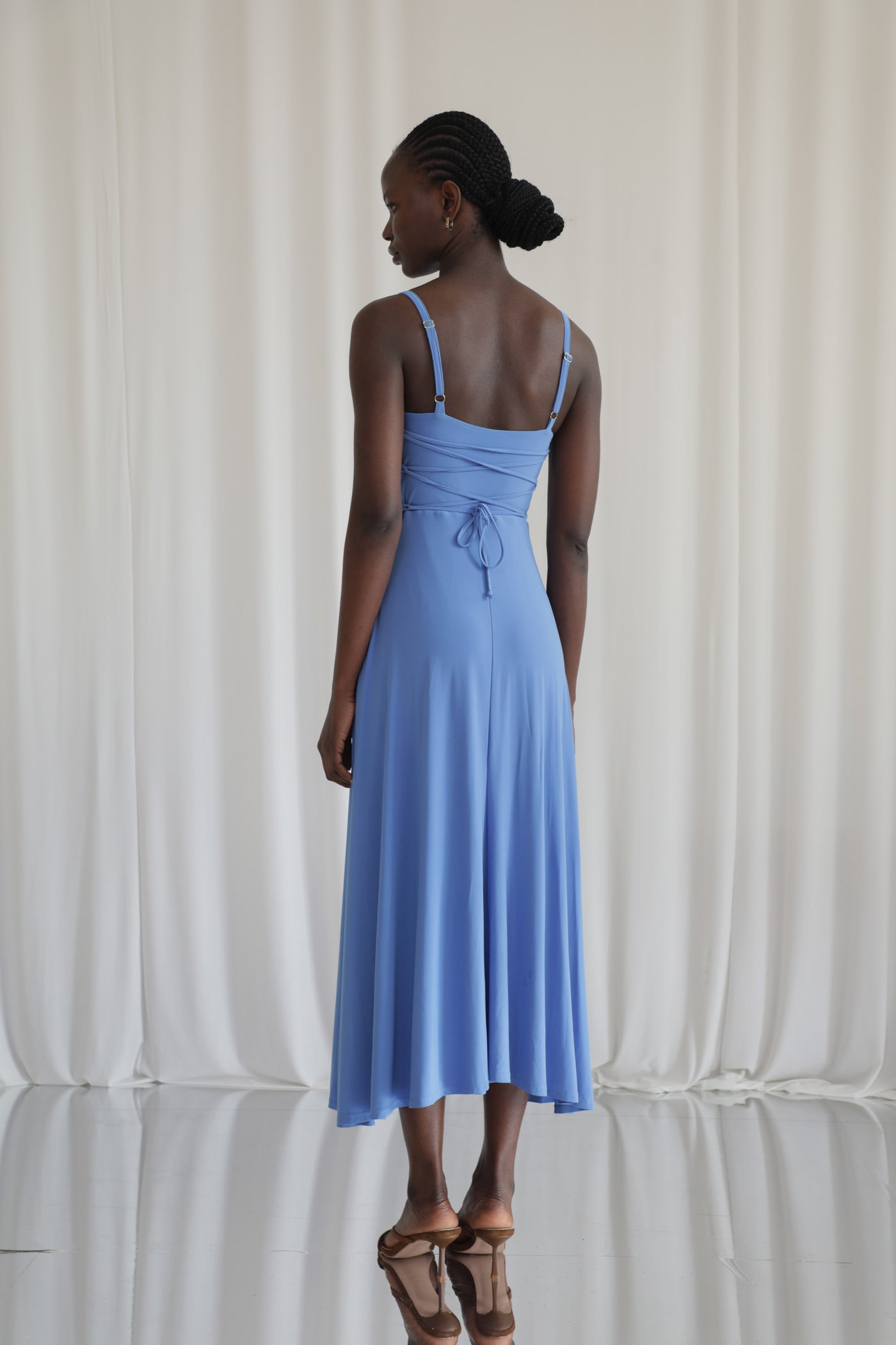 Lulah Drape Maxi Dress