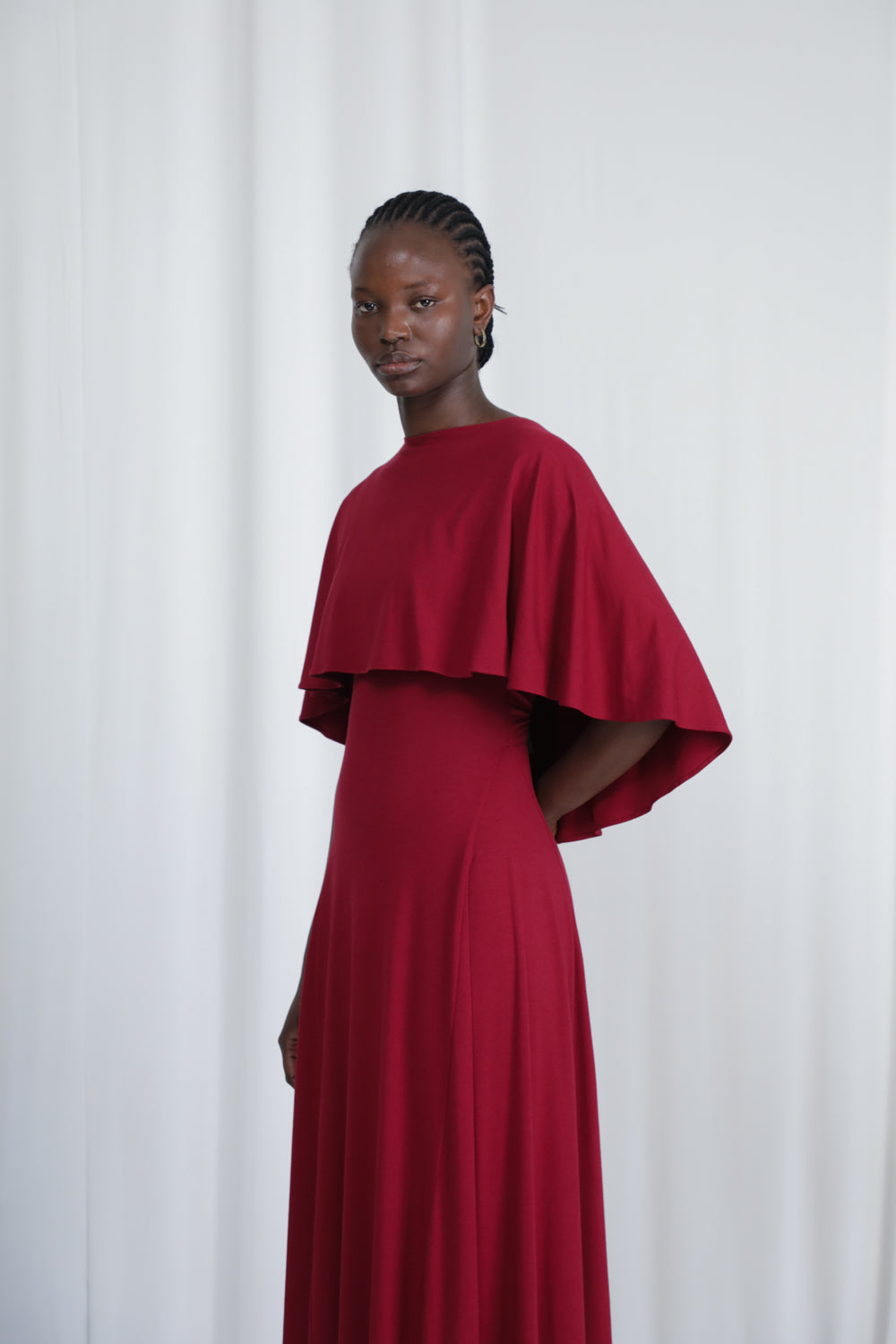 Short Drape Cape