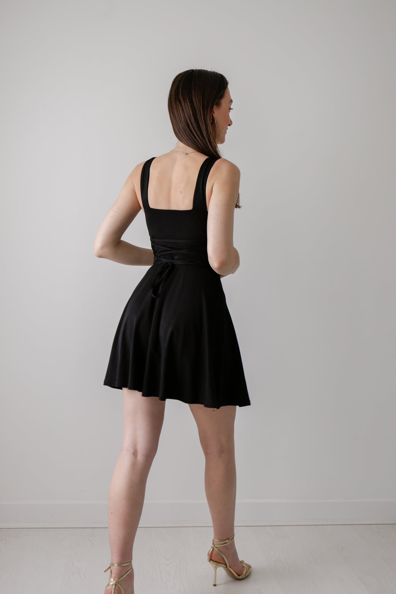 Audrey Mini Dress in Organic Bamboo