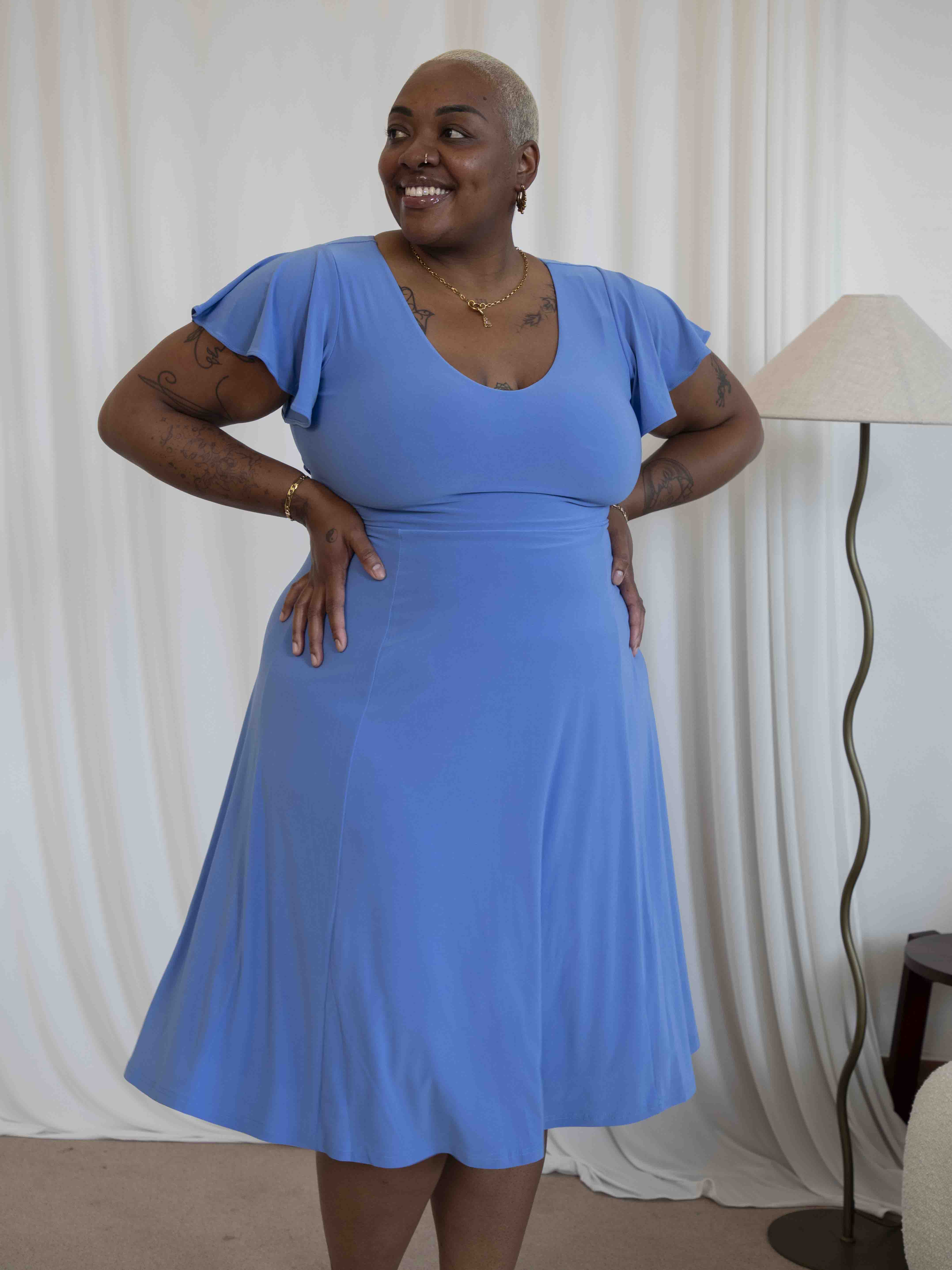Ava Reversible Midi Dress