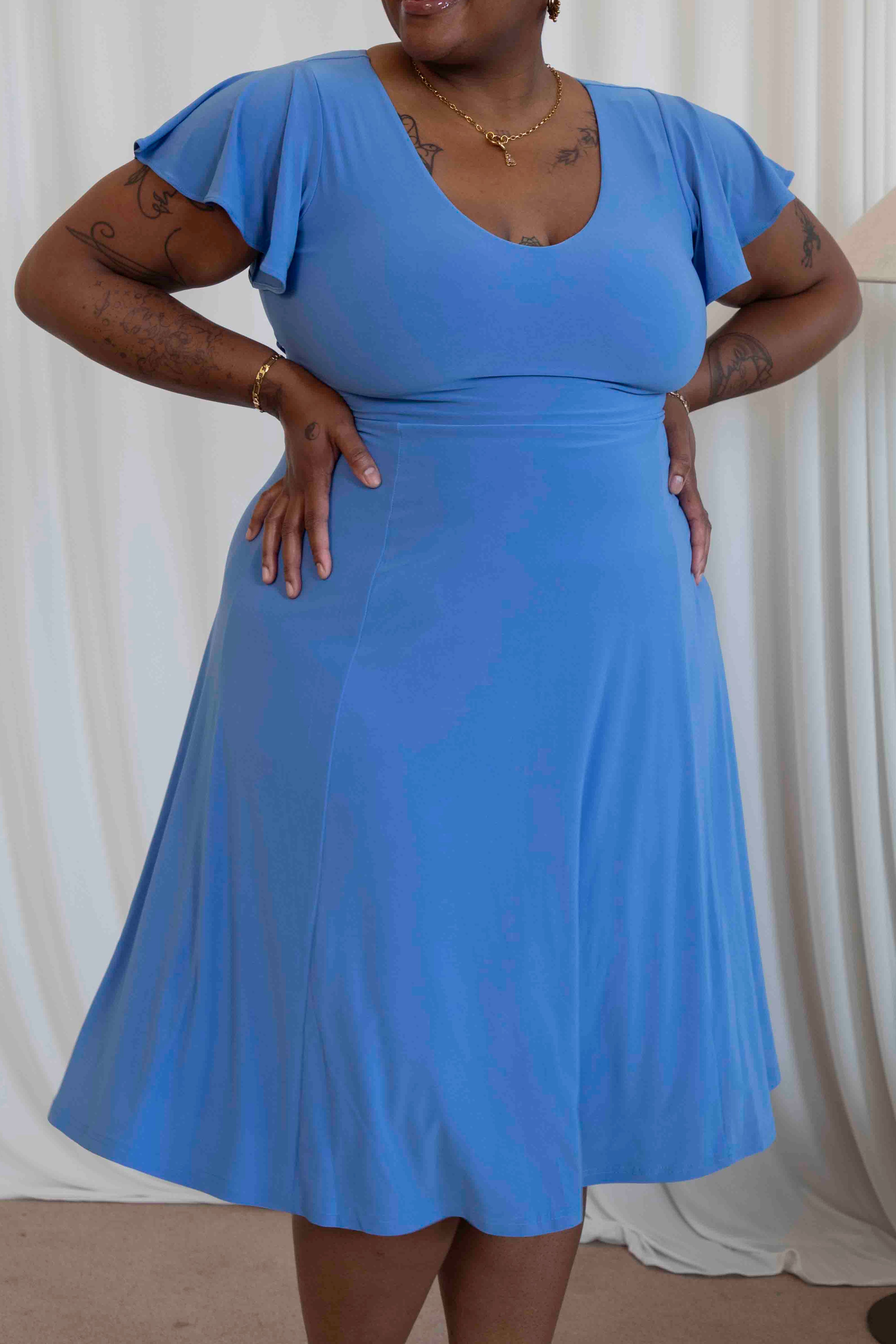 Ava Reversible Midi Dress