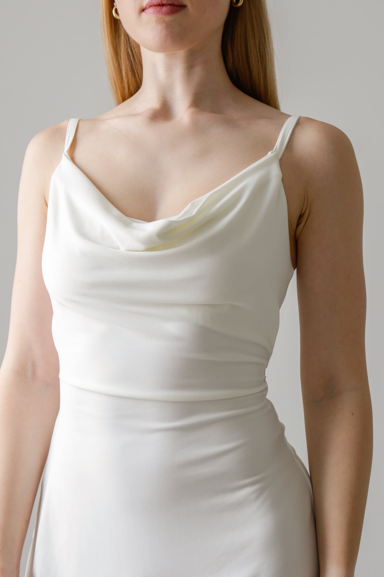 Eden Drape Mini Dress with Built-in-bra