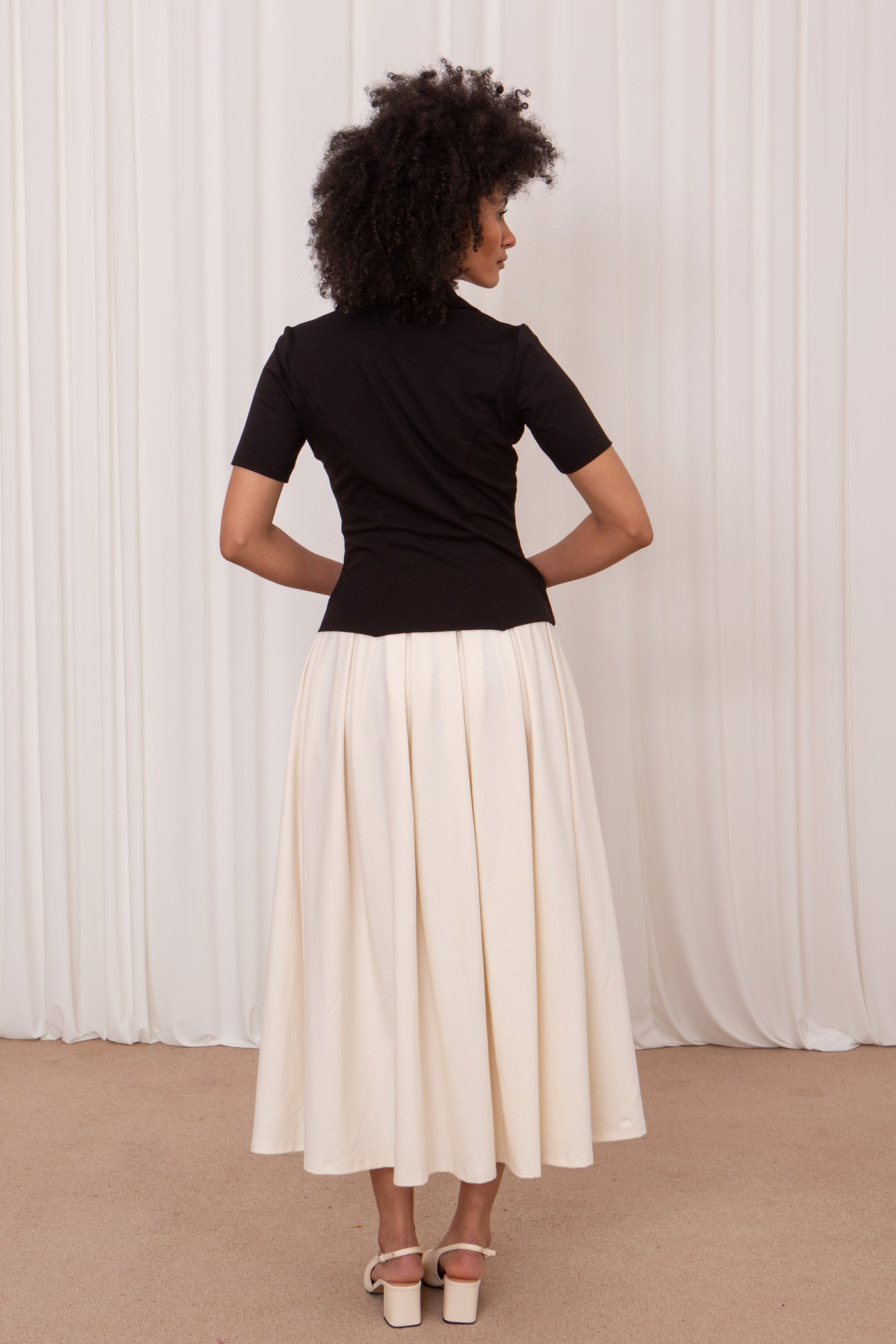 Fletcher Pleated Skirt