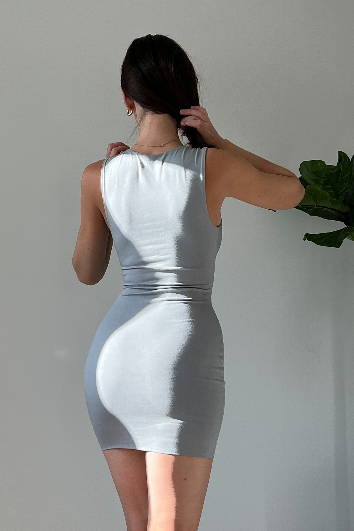 Bradshaw Mini Dress in Bamboo