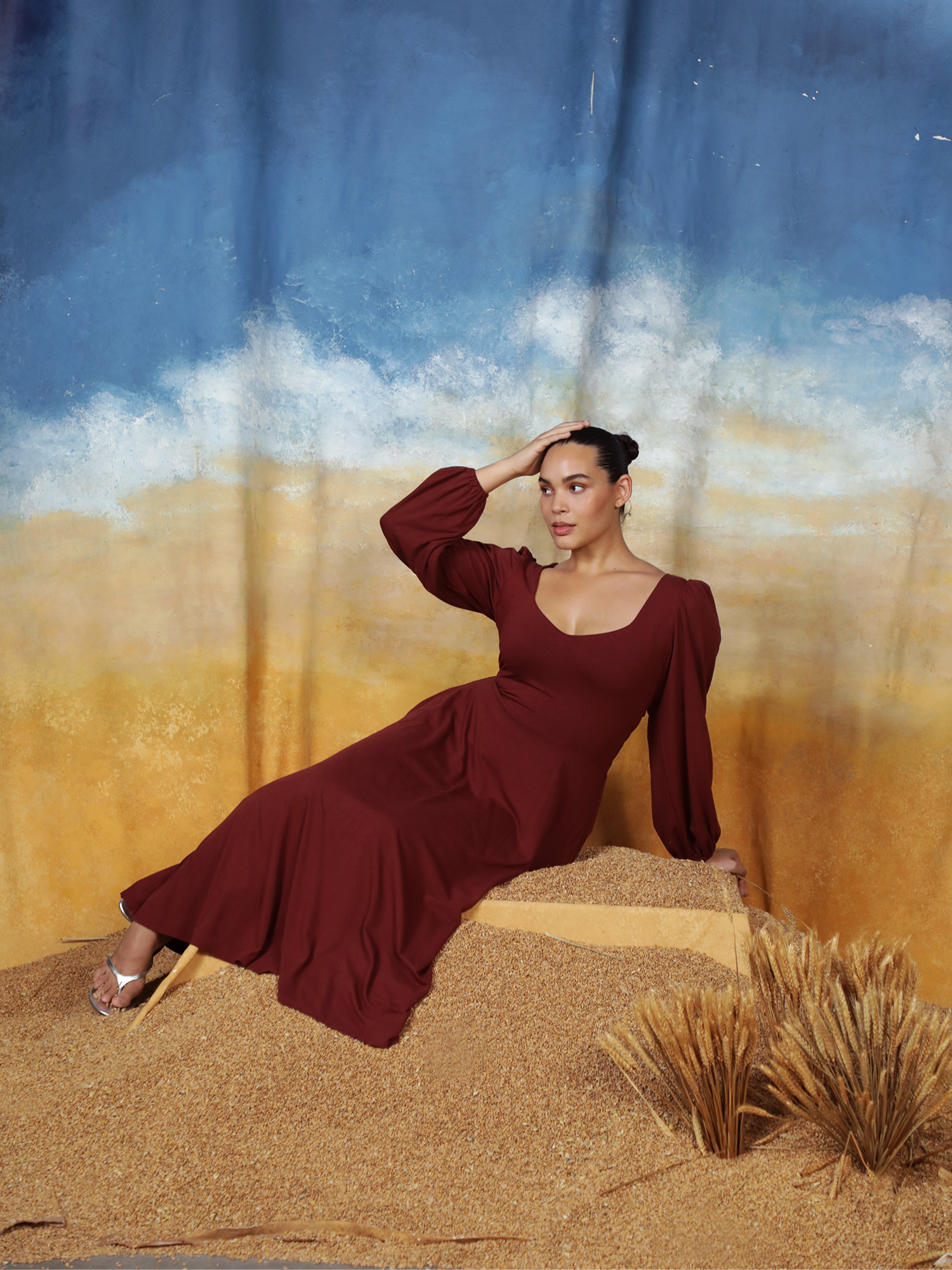 James Midaxi Dress