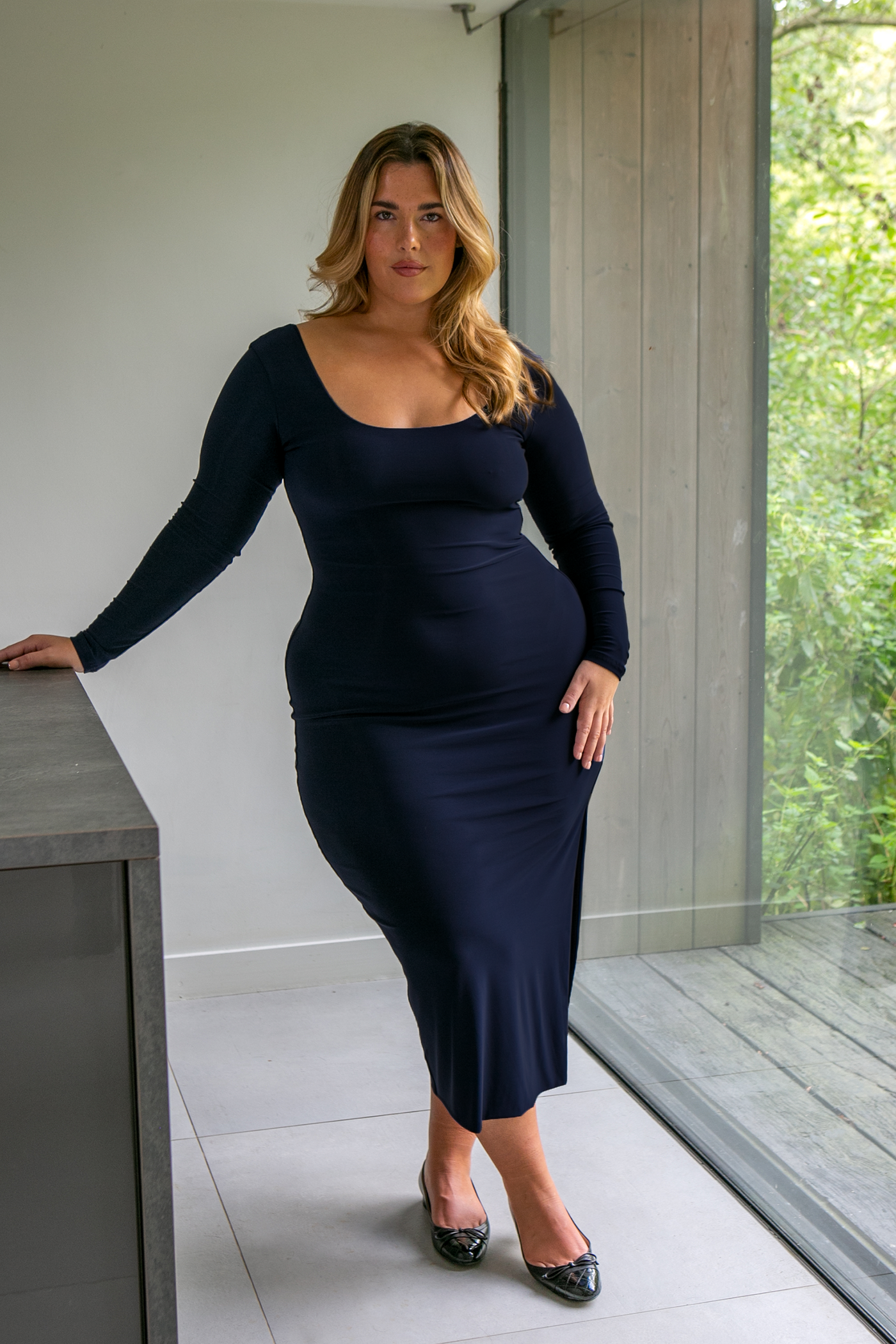 Paxton Dress with Long Sleeves