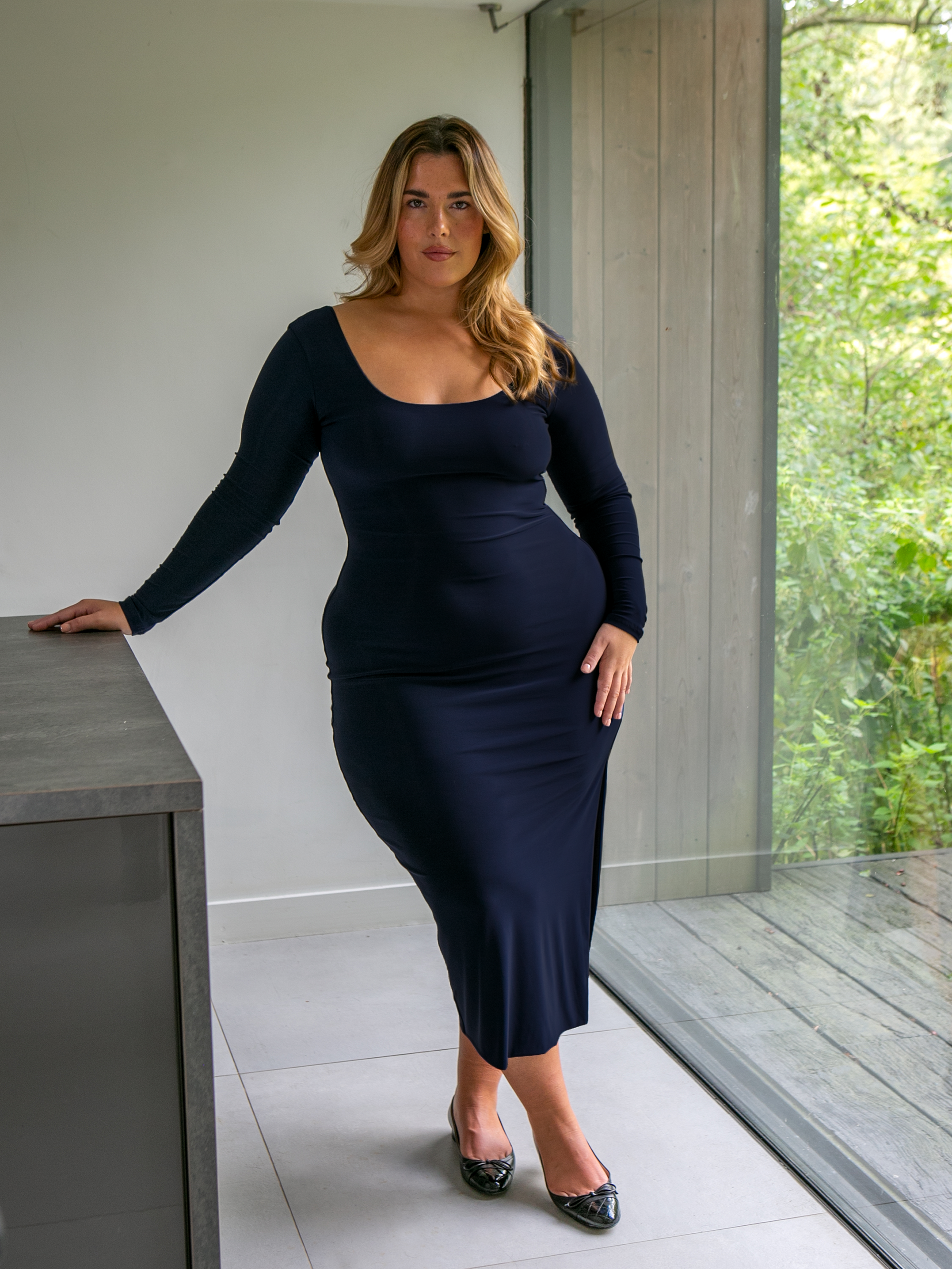 Paxton Dress with Long Sleeves