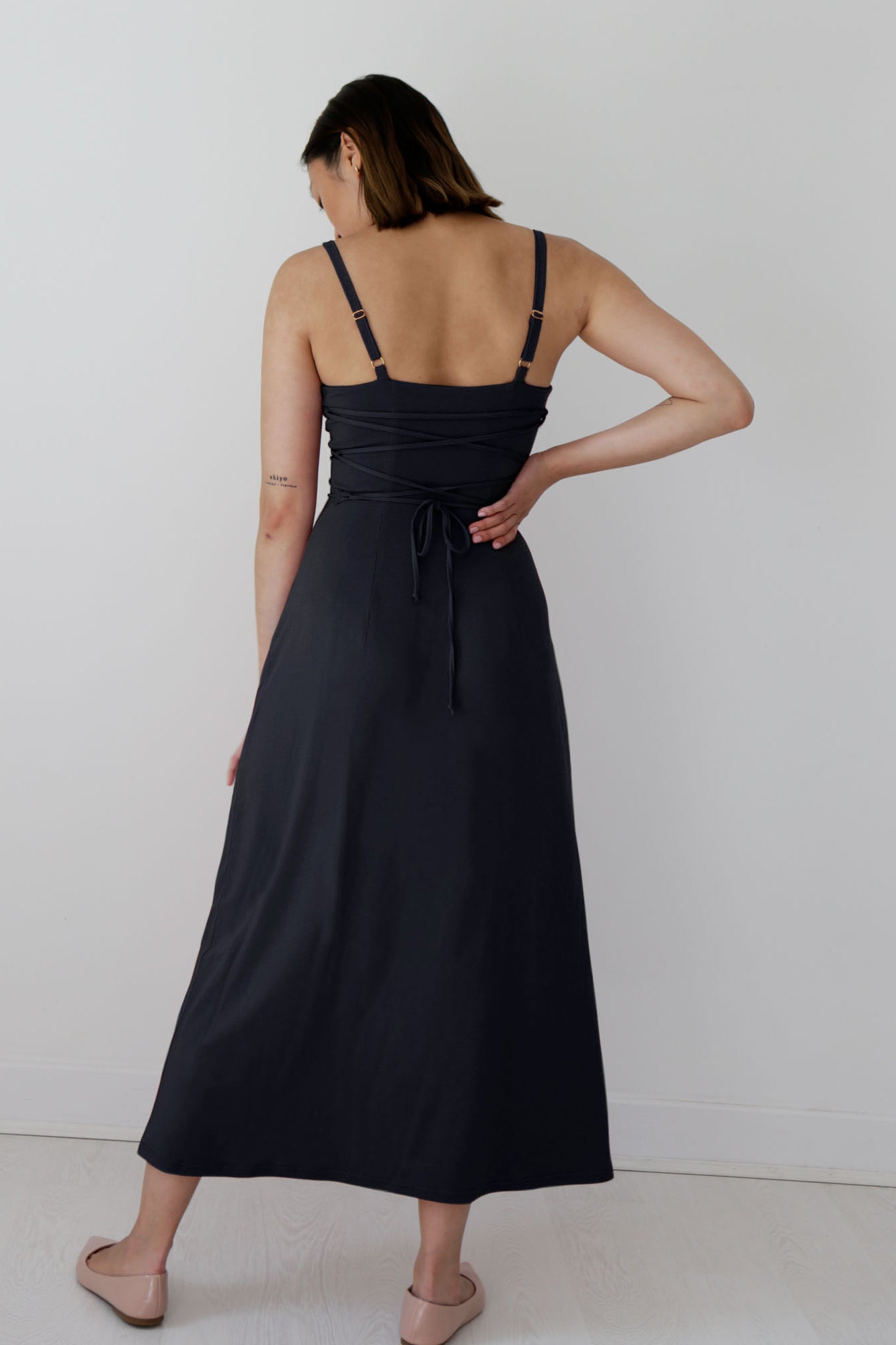 Parry Midi Dress in Organic Bamboo