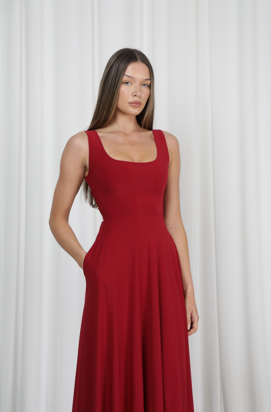 Juni Reversible Maxi Dress