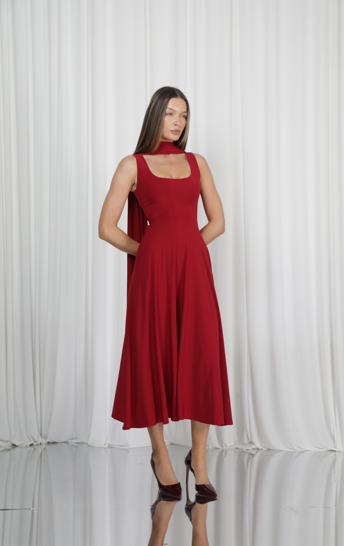 Juni Reversible Maxi Dress