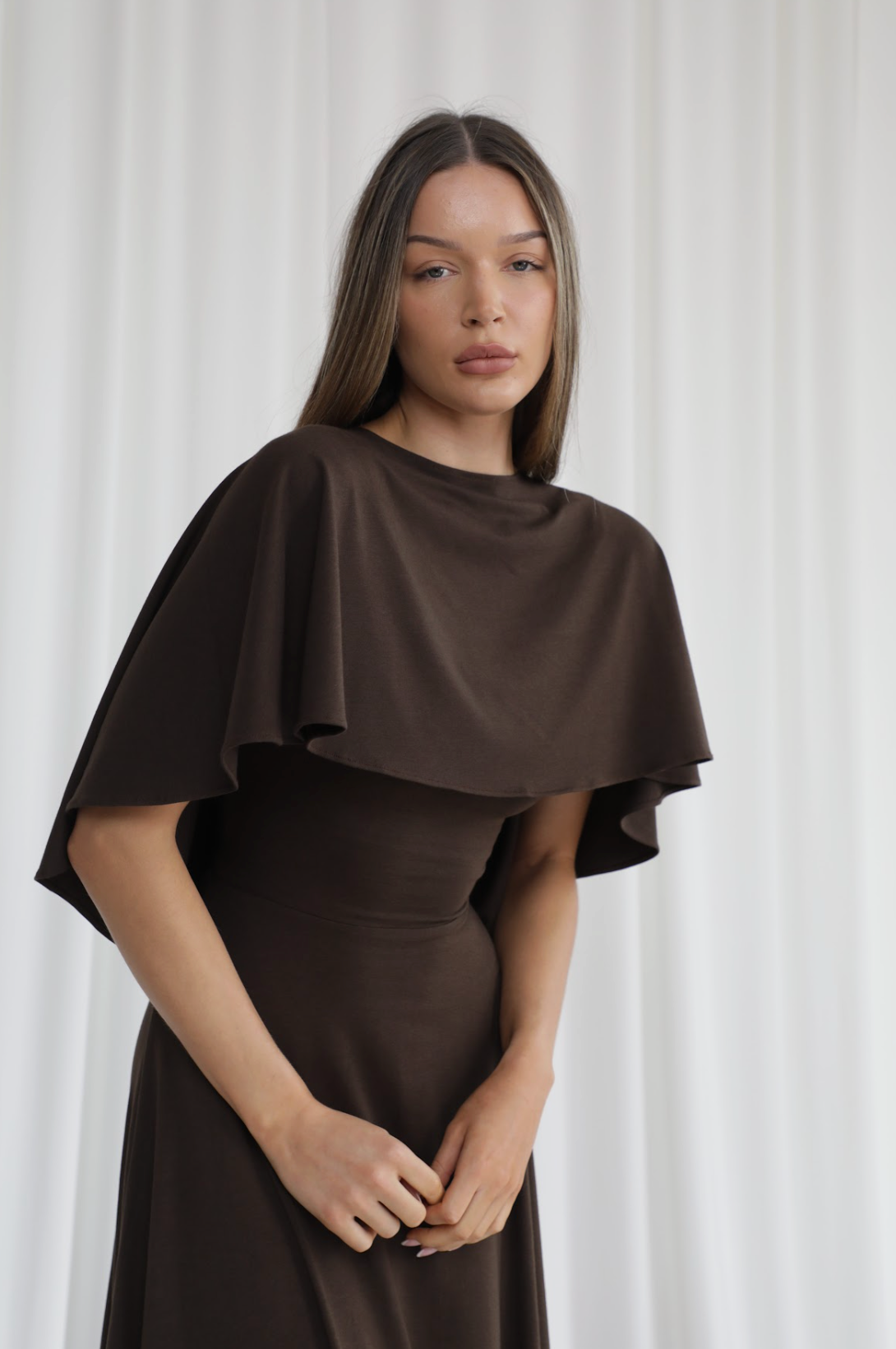 Short Drape Cape