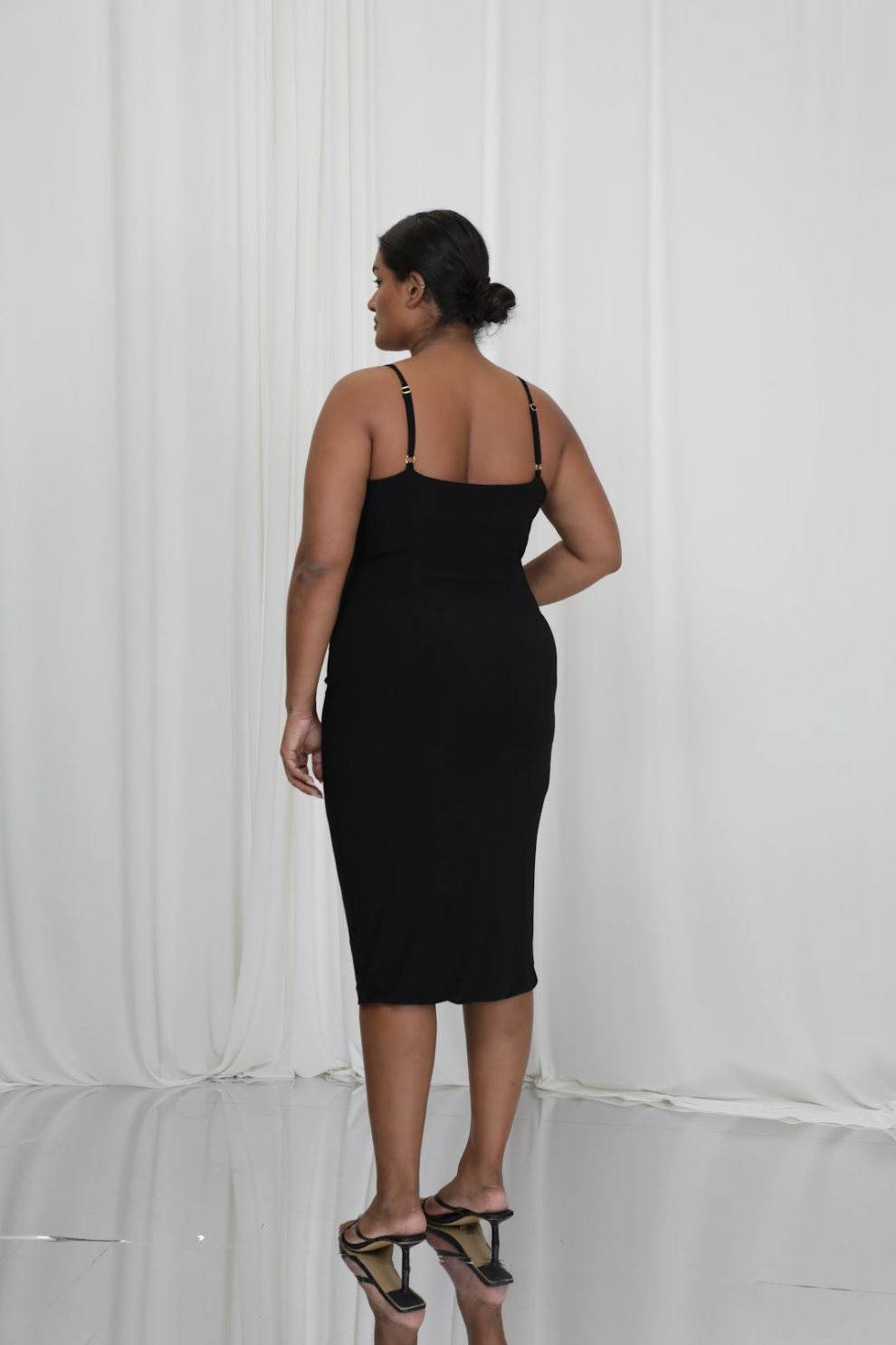 Dorset Drape Dress with Built-In Bra