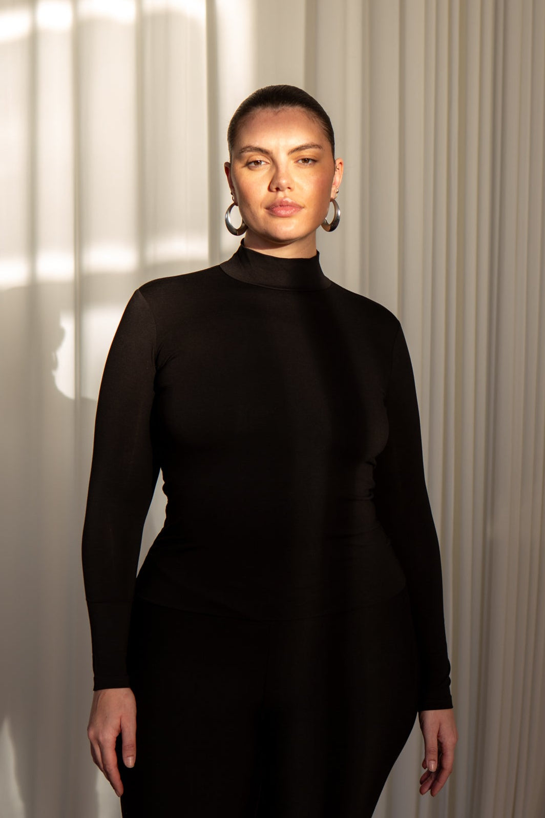 Theo Turtleneck Long Sleeve Top