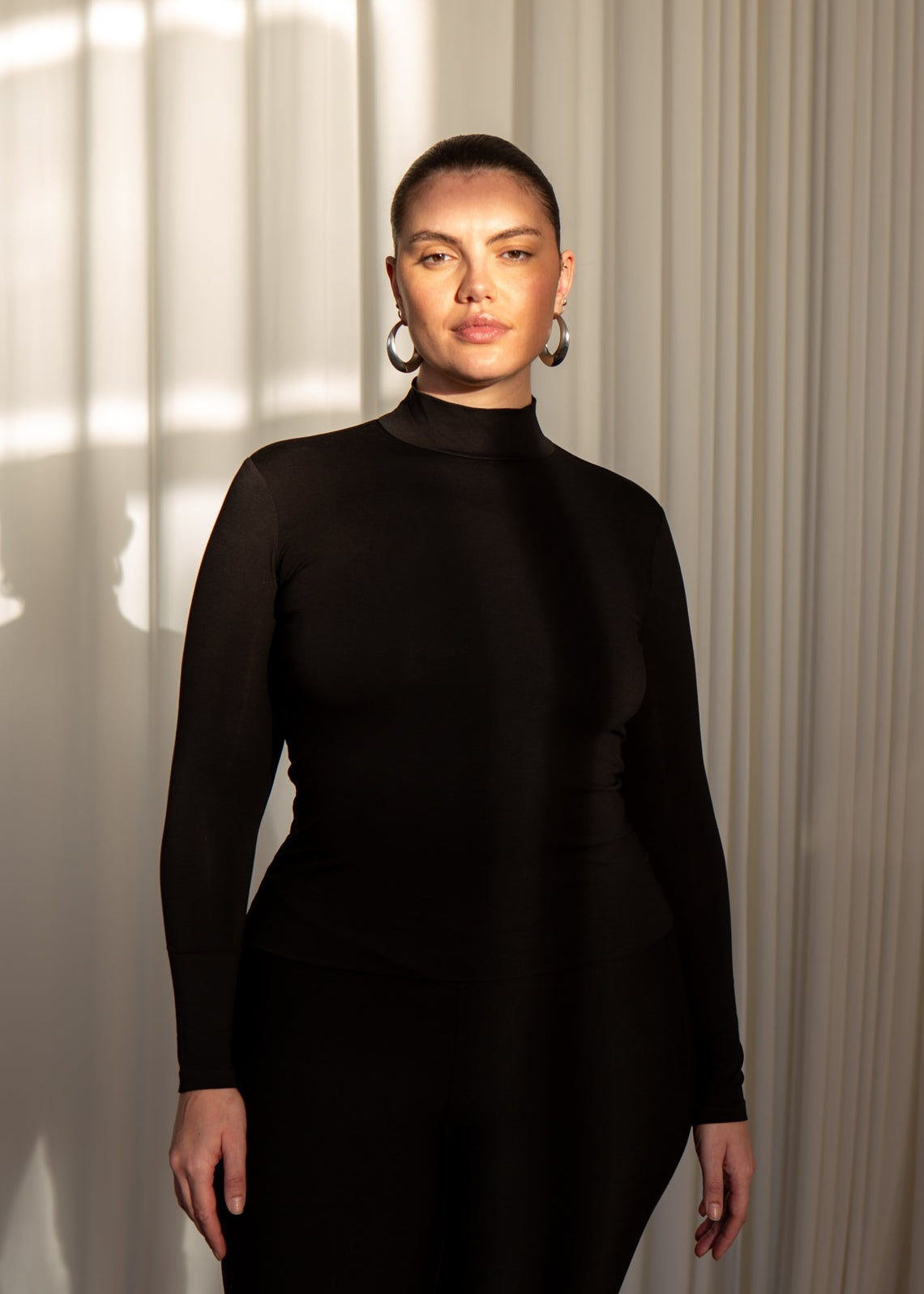 Theo Turtleneck Long Sleeve Top