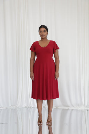 Ava Reversible Midi Dress