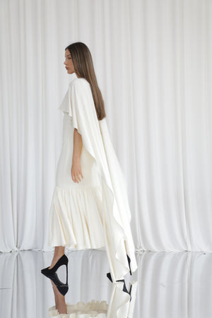 Long Drape Cape
