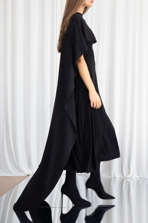 Long Drape Cape