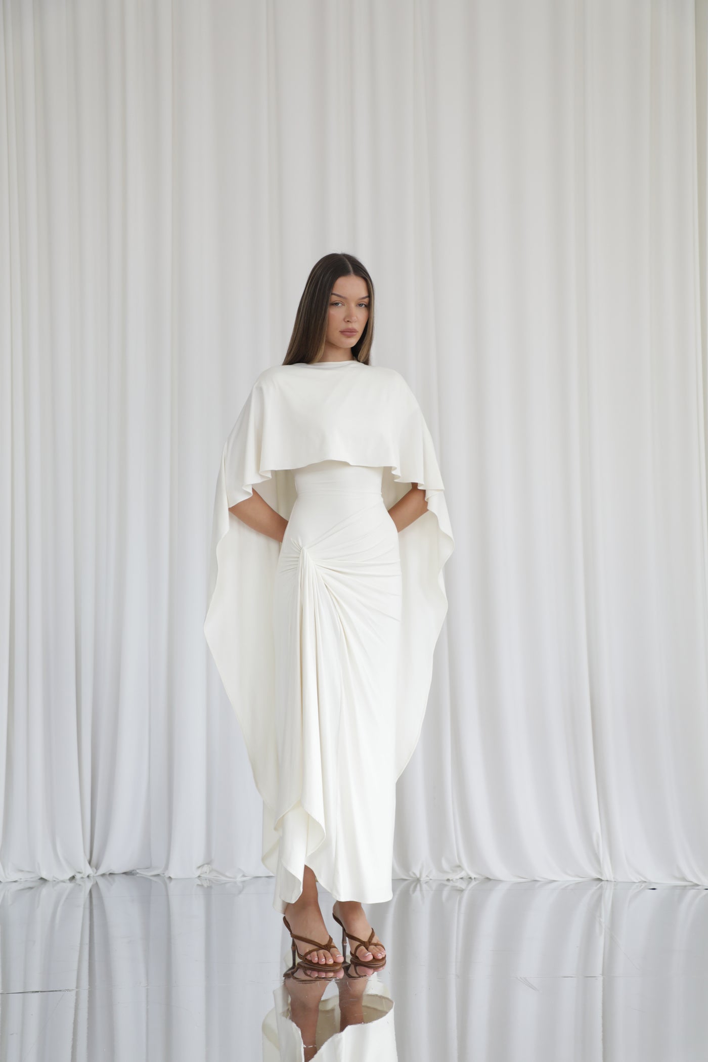 Long Drape Cape