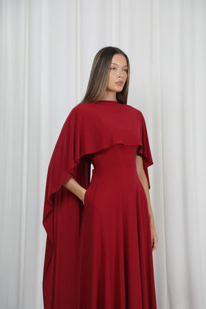 Long Drape Cape