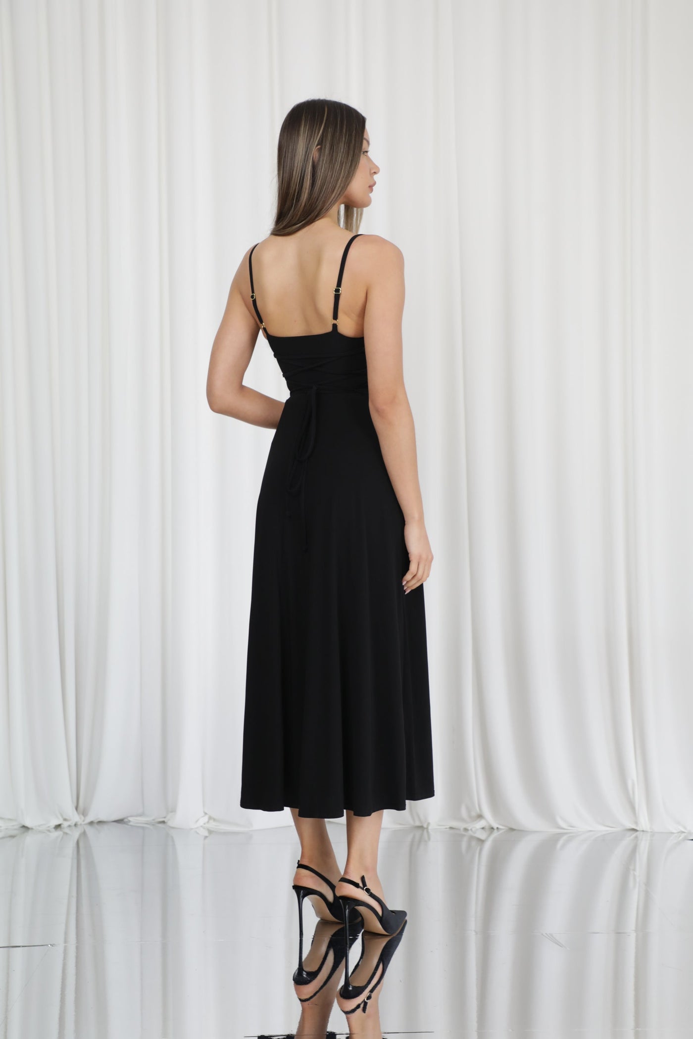 Lulah Drape Maxi Dress