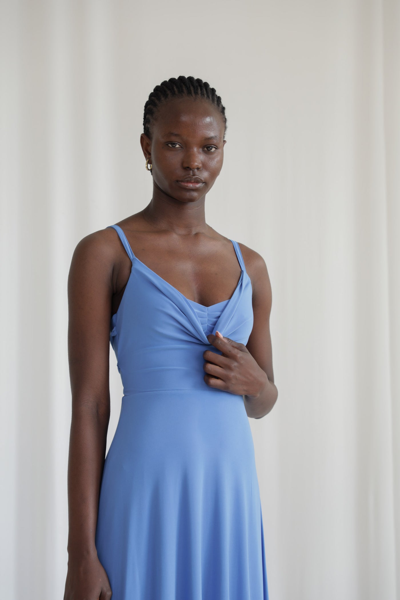 Lulah Drape Maxi Dress