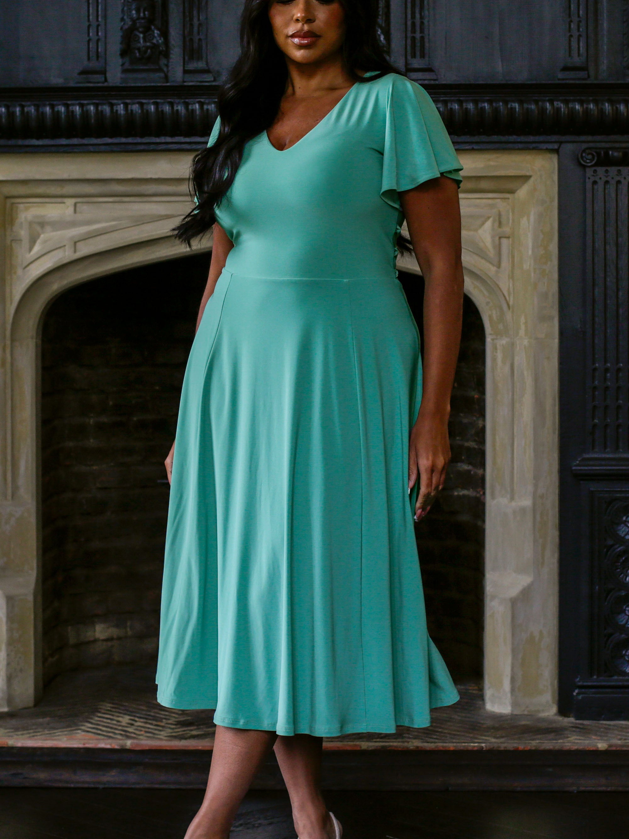 Teal midi deals