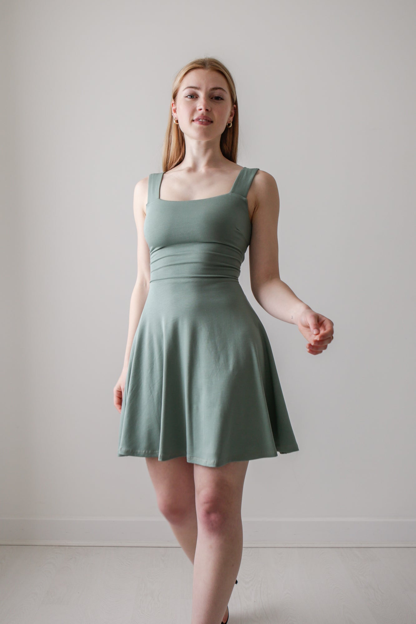Audrey Mini Dress in Organic Bamboo
