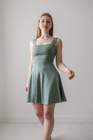 Audrey Mini Dress in Organic Bamboo