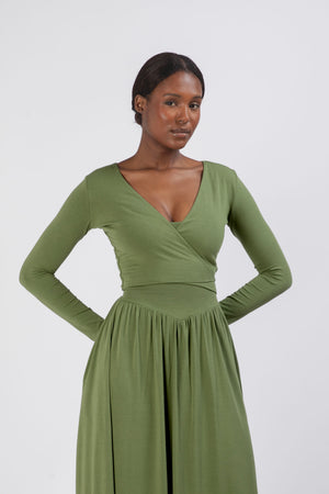 Ballet Reversible Wrap Top