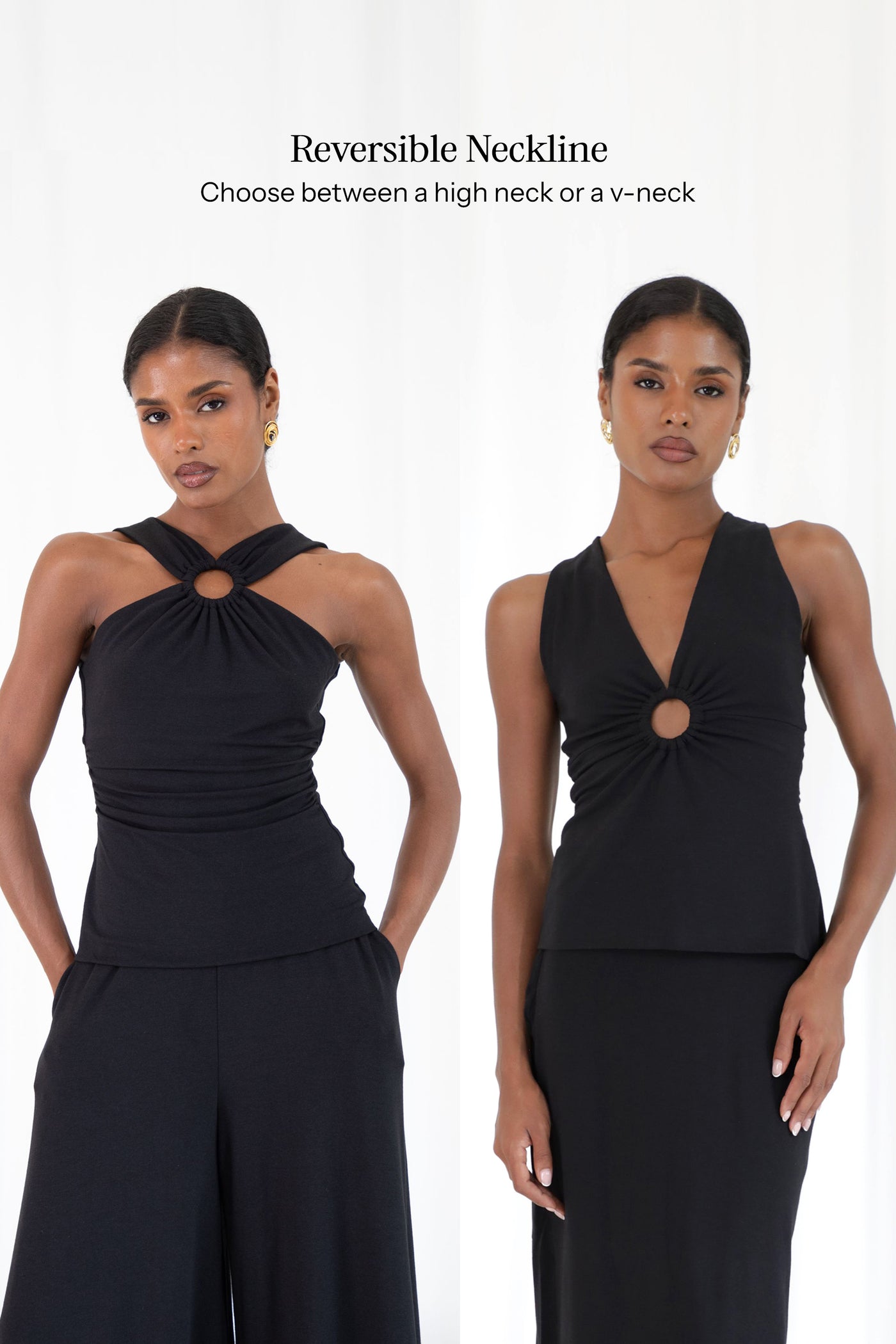 Double-O Reversible Top