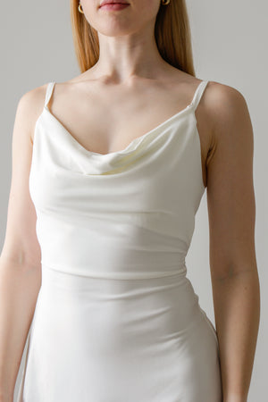 Eden Drape Mini Dress with Built-in-bra