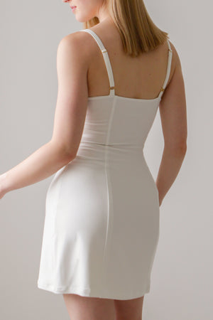 Eden Drape Mini Dress with Built-in-bra