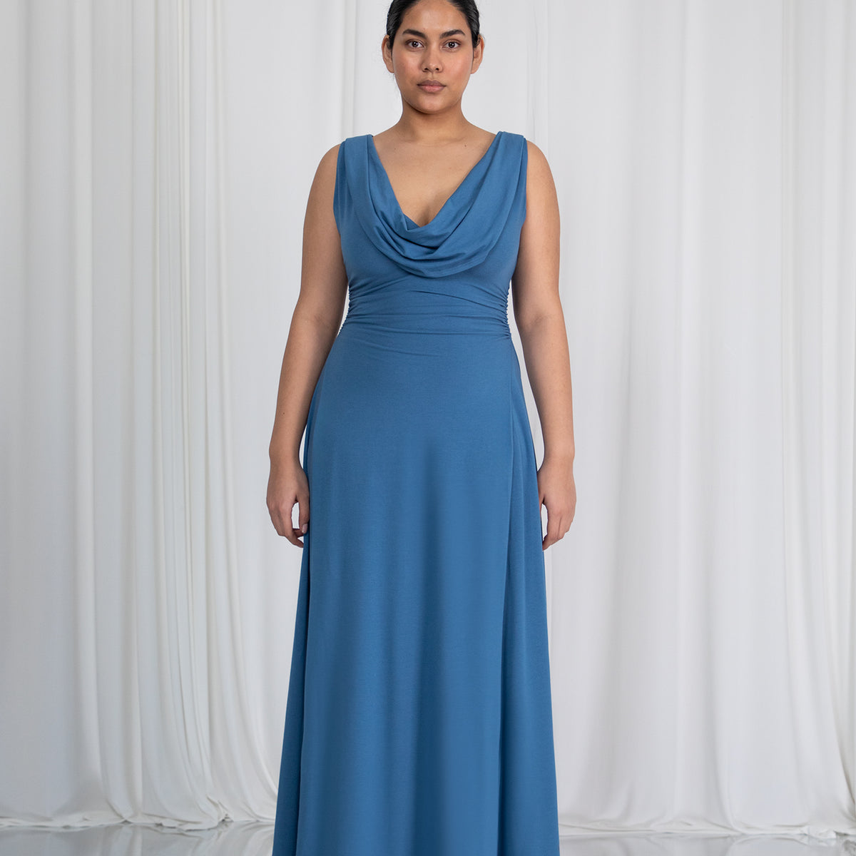 aym dress The way this snatches Size range XS James Reversible Neckline Midaxi Dress