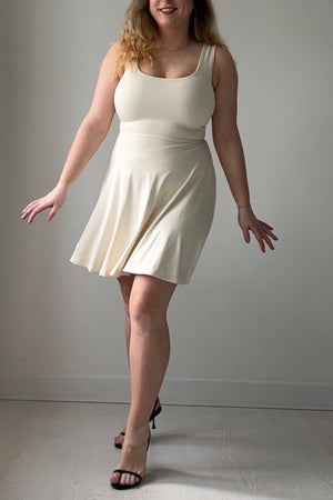 Tia Reversible Mini Dress in Organic Bamboo