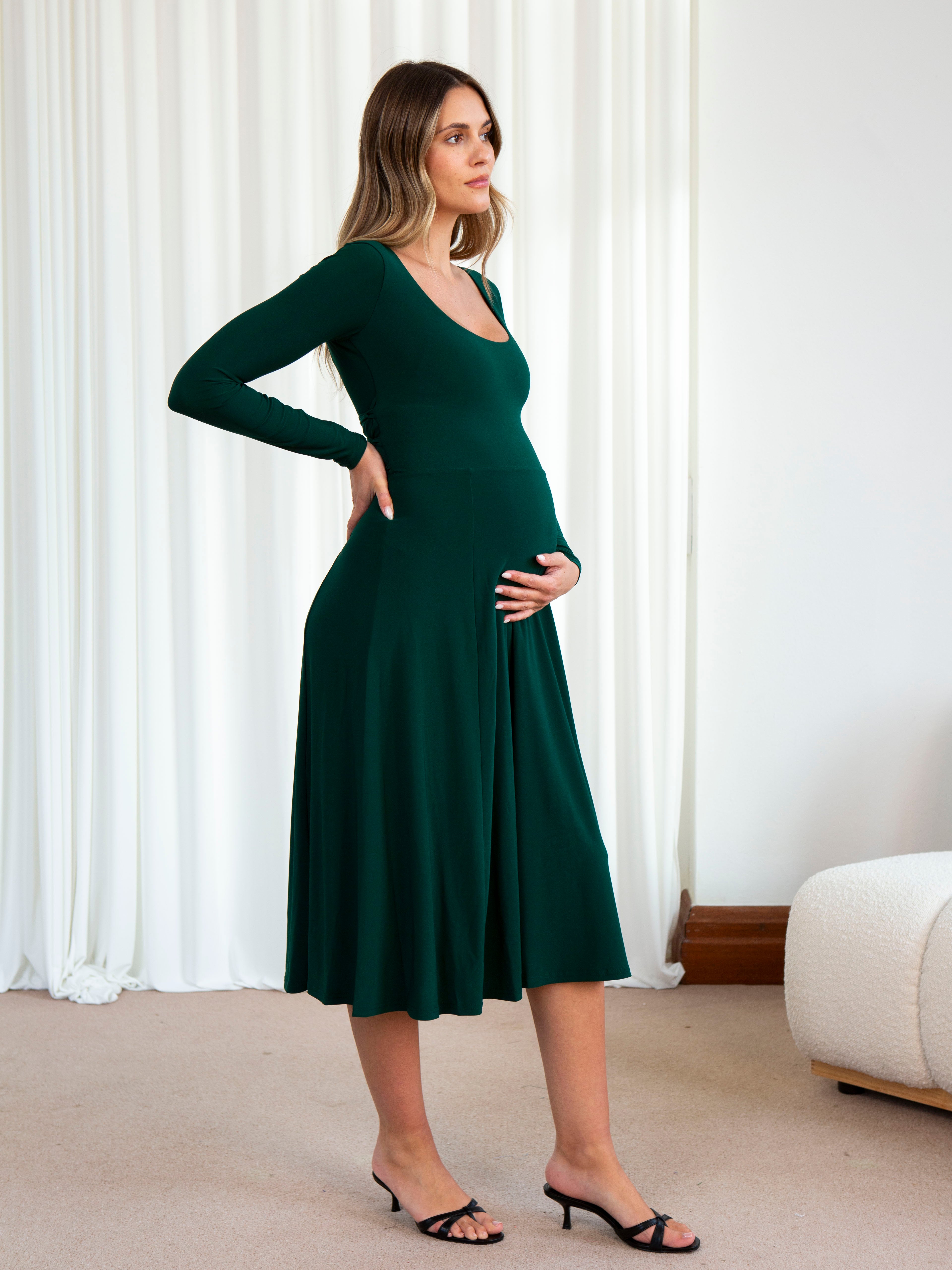Iris Midi Dress in ITY