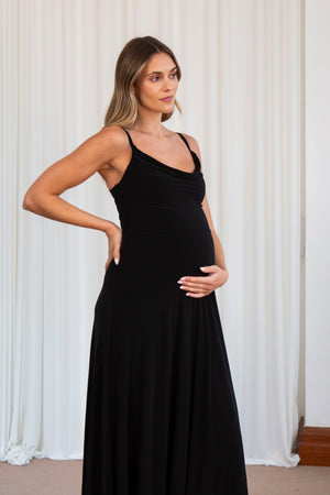 Lulah Drape Maxi Dress