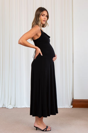 Lulah Drape Maxi Dress