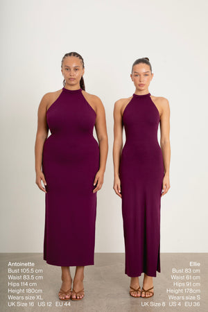 Monika Backless Midaxi Dress