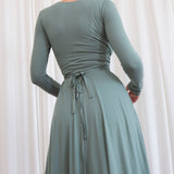 Ballet Wrap Top in Bamboo