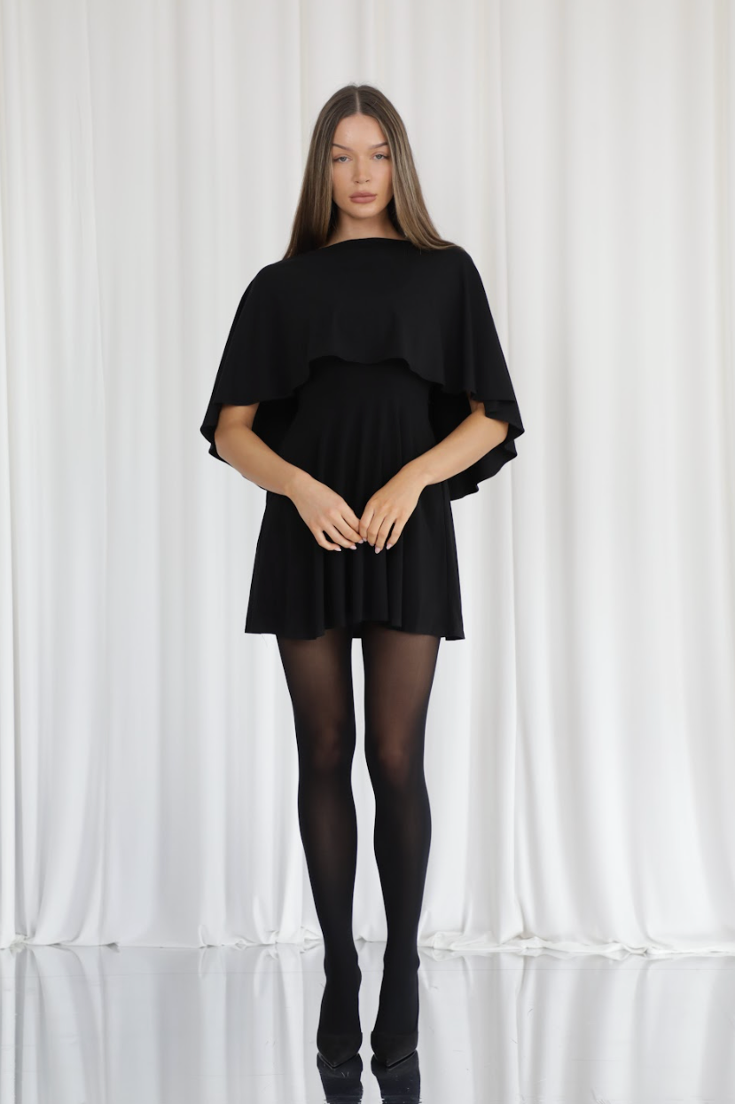 Short Drape Cape