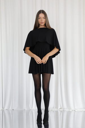 Short Drape Cape