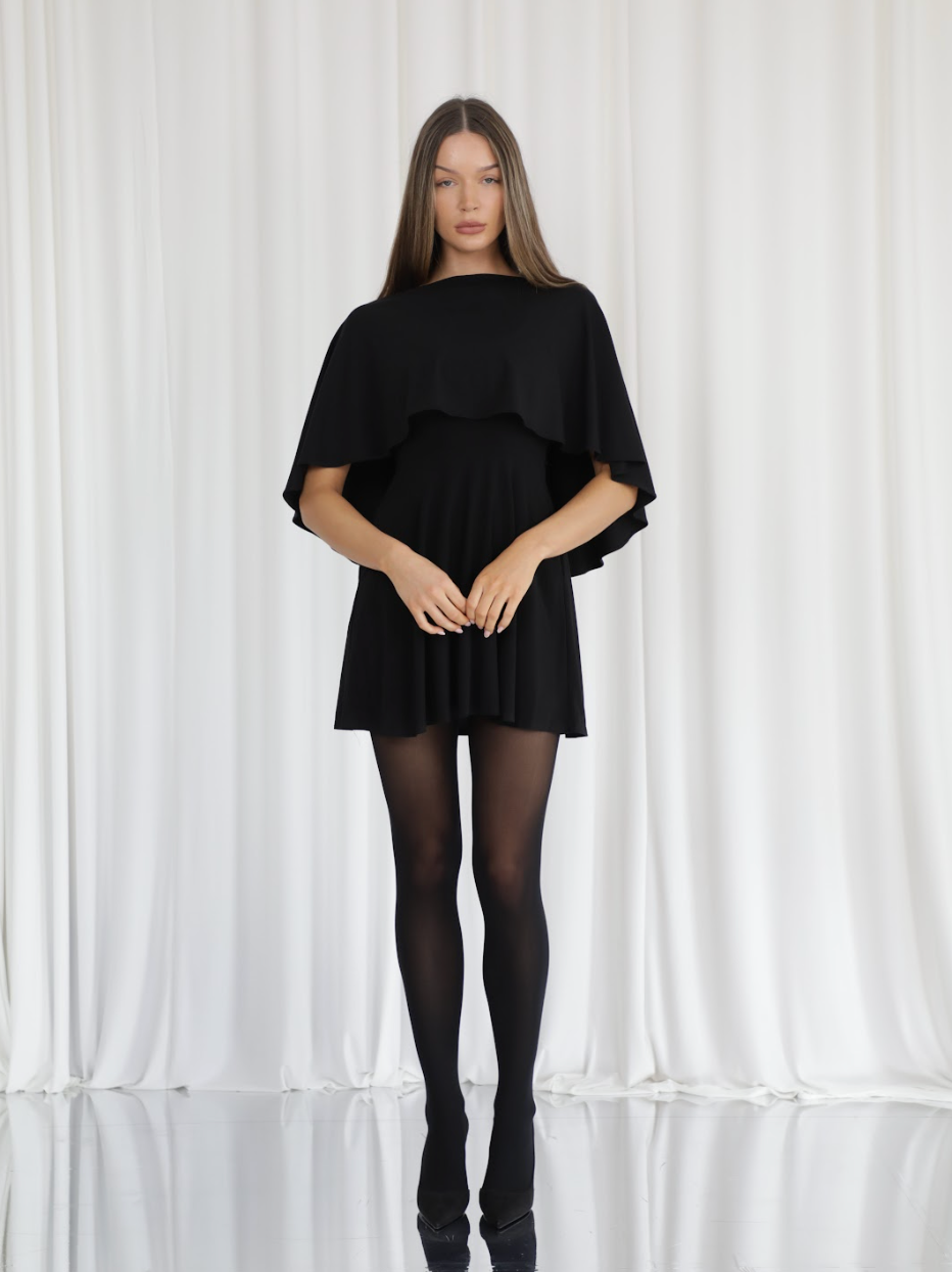 Short Drape Cape