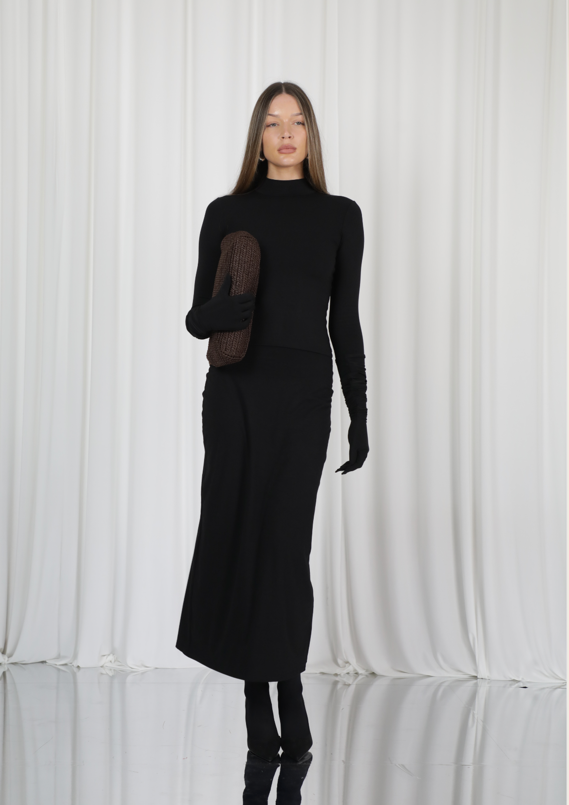 Theo Turtleneck Long Sleeve Top